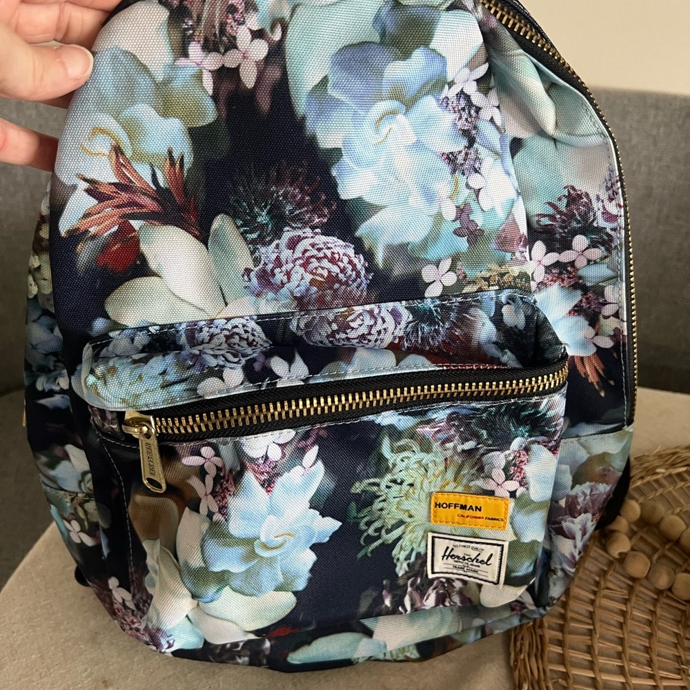 Herschel Supply Co. grove winter Floral Backpack Hoffman California fabrics